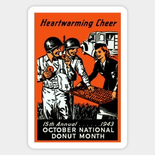1943 Donut Month Magnet